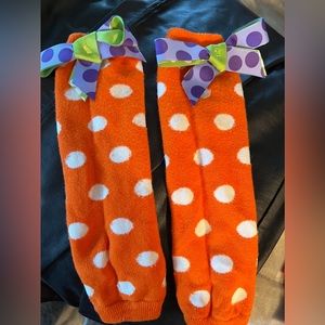 Children’s girls leg warmers